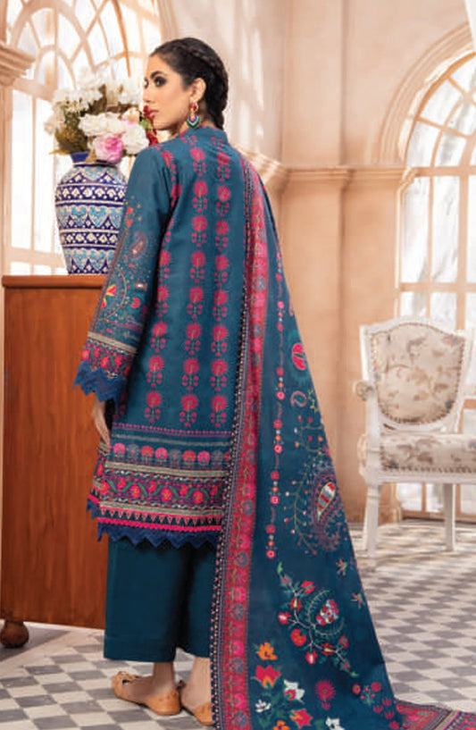 Mausammery Khaddar Digital Print 3 Piece Dress (UNSTITCHED)