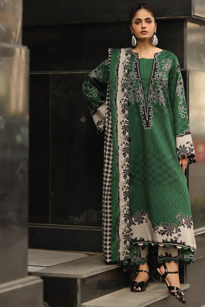 Charizma 3-Pc Unstitched Printed Khaddar Staple Collection